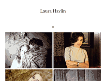 Tablet Screenshot of laurahavlin.com